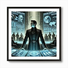 Master Manipulator Political Intrigue Art Print