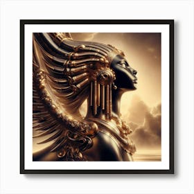 Egyptian Goddess 1 Art Print