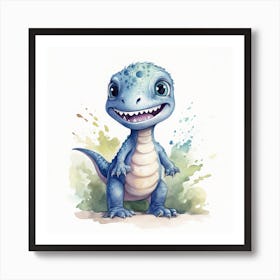 Dinosaur Painting Art Print