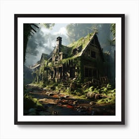 House In The Woods 1 Art Print