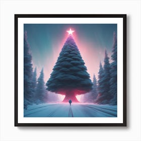 Christmas Tree 13 Art Print