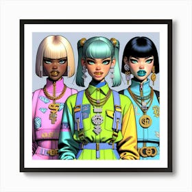 Gucci Girls Poster