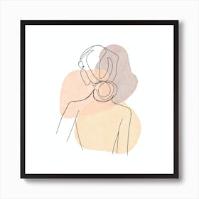 Abstract Woman 2 Art Print