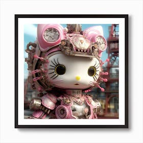 Hello Kitty Steampunk Collection By Csaba Fikker 39 Art Print