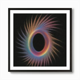 Rainbow Spiral Art Print