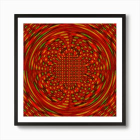 Abstract Psychedelic Painting Art Print