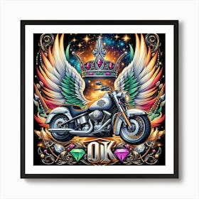 King Of The Road Art Print