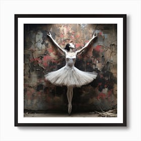 Street Ballerina Art Print