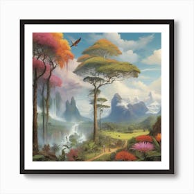 Nature of South America 1 Art Print