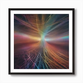 Fractal Tree Art Print