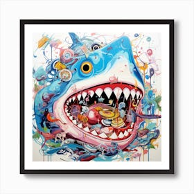 Shark Art Print