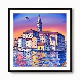 European world Art Print