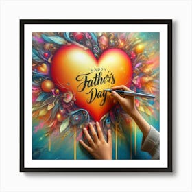 Happy Father'S Day 7 Art Print