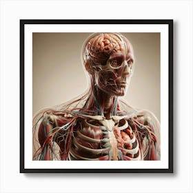 Human Anatomy Art Print