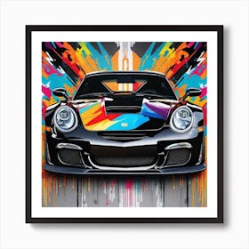 Porsche 911 Gt3 2 Art Print