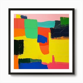 Modern Abstract Collection 41 Art Print