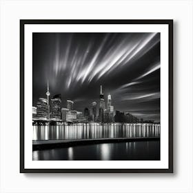 Toronto Skyline 3 Art Print