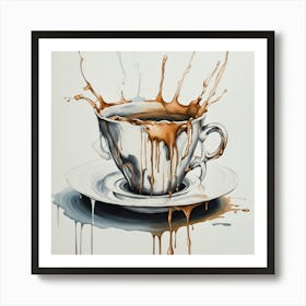 Tea Art 17 Art Print