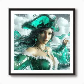 Mermaid 63 Art Print