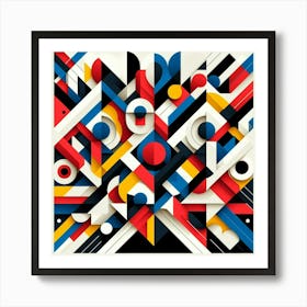 Interlocking In Balance Art Print