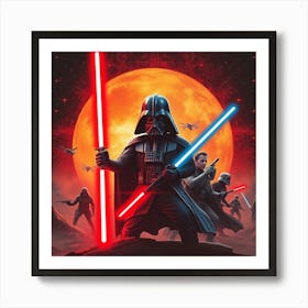 Star Wars The Force Awakens 4 Art Print