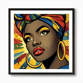 Yewande Pop African Woman Art Print