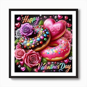 Happy Valentine'S Day Art Print