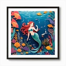 Little Mermaid Art Print