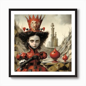 Alice In Wonderland 2 Art Print