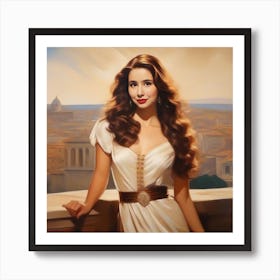 Legendary actress Himanee Bhatia 14 Art Print