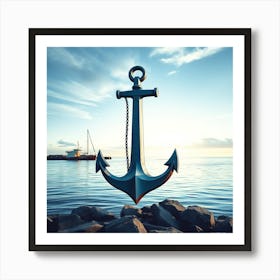 Anchor Stock Videos & Royalty-Free Footage Art Print