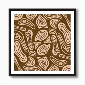 Abstract Tribal Pattern Art Print