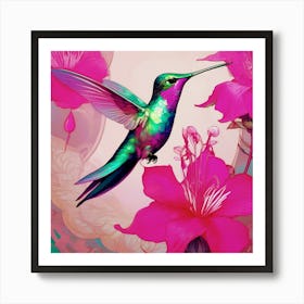 Hummingbird Art Print