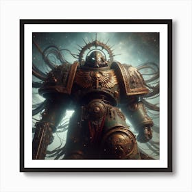 Space Marine 6 Art Print