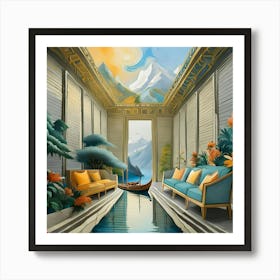 Firefly Wall Paintig 34040 Art Print