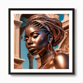 Bronze Beauty Art Print