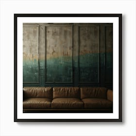 Couch Stock Videos & Royalty-Free Footage Art Print