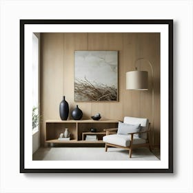 Modern Living Room 82 Art Print