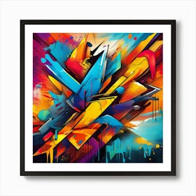 Graffiti Art 17 Art Print