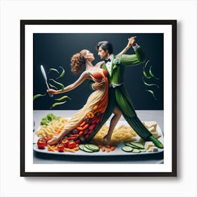 Dance Of The Vegetables Poster