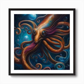 Octopus 1 Art Print