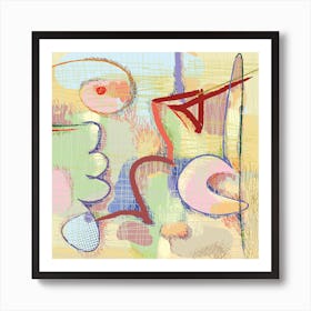 Abstract Painting 1 Art Print