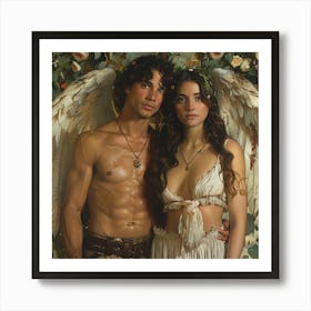 Angels 1 Art Print