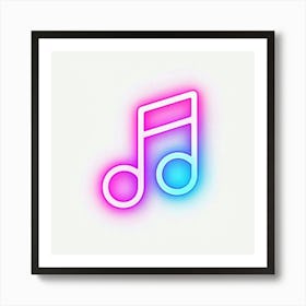 Music Note Art Print