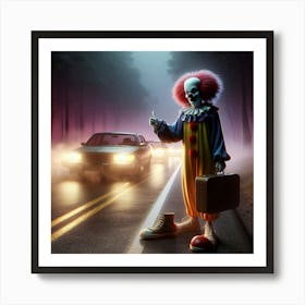 It Clown 10 Art Print