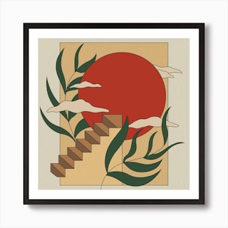 Sweet And Simple Square Art Print