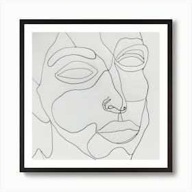 Portrait Of A Woman 3 Art Print