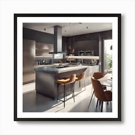 Modern Kitchen 1 Art Print