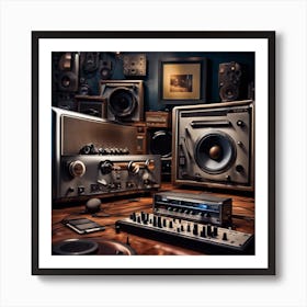 Acoustic Room Art Print