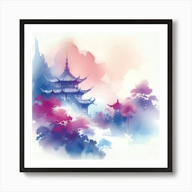 Chinese Pagoda 17 Poster